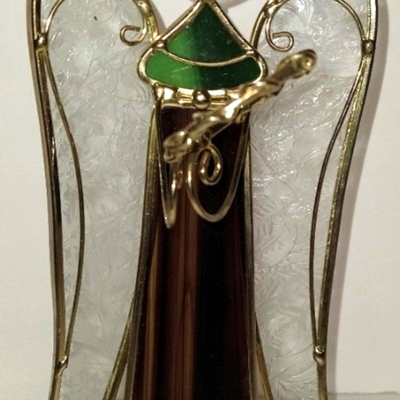 Stained Glass Standing Angel - Picture 7 of 8